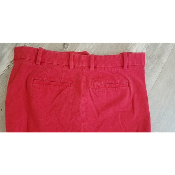 GAP - Red Bi-Stretch Slim Crop Pants Trousers - Picture 6 of 6